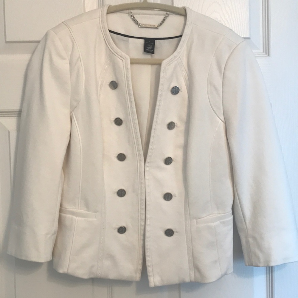 White House Black Market 3/4 Sleeve Jacket sz 8